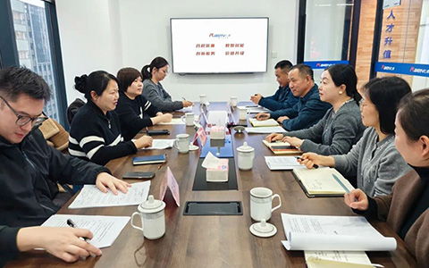 杭州市、区人社局领导来我司调研指导